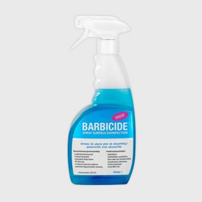 Barbicide Spray Surface Disinfection Perfumed sprej na dezinfekci všech povrchů s vůní 750 ml – Zboží Dáma