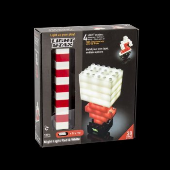 Light Stax M-07002 Junior Night Light Red Set 38