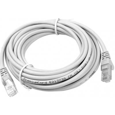 PremiumCord sp6utp02 Patch UTP RJ45-RJ45 CAT6, 2m, šedý – Zboží Živě