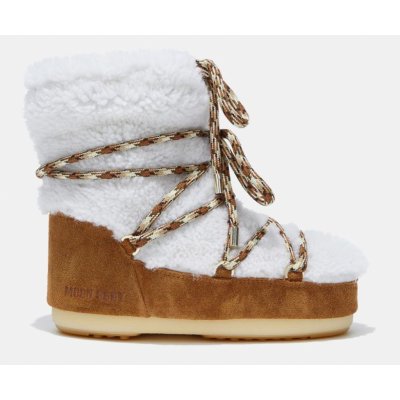 Tecnica Moon Boot Light Low Shearling Whisky/Off White – Zboží Dáma