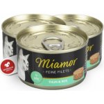 Miamor Feine Filets tuňák & rýže 100 g – Zboží Mobilmania