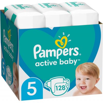 Pampers Active Baby 5 128 ks – Zbozi.Blesk.cz