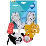 Canpol Závěsná plyšová hračka s chrastítkem a klipem Babies Panda – Zboží Dáma