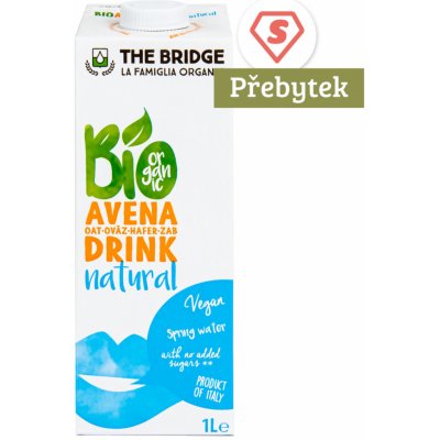 THE BRIDGE Nápoj ovesný Barista BIO 1000 ml – Zboží Dáma