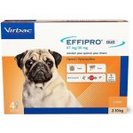 Effipro Duo Spot-on Dog S 2-10 kg 4 x 0,67 ml – Hledejceny.cz