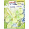 Dezinfekční prostředek na WC Domol WC Blok 5v1 Citron 2 x 55 g