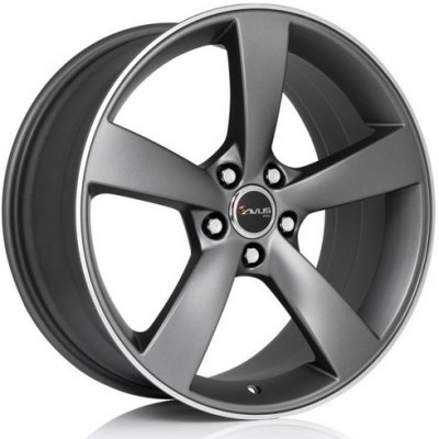 Avus Racing AF10 9x20 5x112 ET33 matt anthracite polished – Sleviste.cz