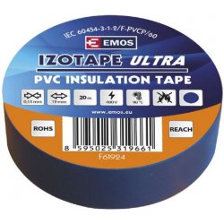 Emos F61924 páska izolační PVC 19 mm x 20 m modrá