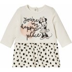 Dívčí mikinové šaty s BIO bavlnou Minnie Mouse bílá – Zboží Dáma