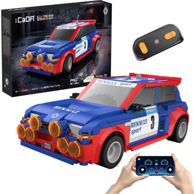 Programovatelná RC stavebnice závoďáku Renault Maxi 5 Turbo - 282 dílků IQ models - RC_326433 RTR 1:20 – Sleviste.cz