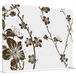 Jansen Display Potištěná látková dělící stěna 150-150 Oboustranný Japonské řešňové květy hnědé, 1500 x 1500 mm – Zboží Živě
