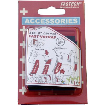 FASTECH® 688-360K pásek se suchým zipem s páskem háčková a flaušová část (d x š) 360 mm x 25 mm černá 2 ks – Hledejceny.cz