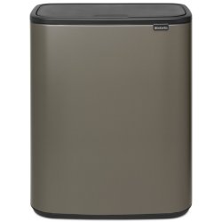 Brabantia Bo Touch Bin 2 x30l platinová 221521