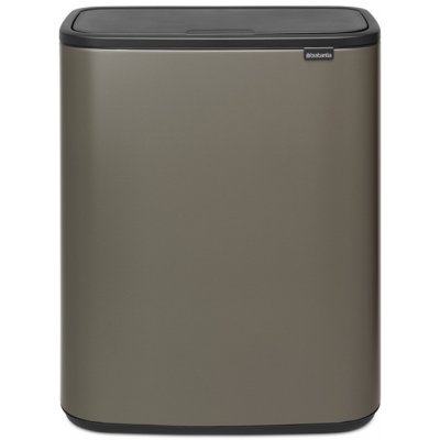 Brabantia Bo Touch Bin 2 x30l platinová 221521