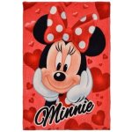 Sun City Deka flízová dívčí s Minnie Mouse červená – Sleviste.cz