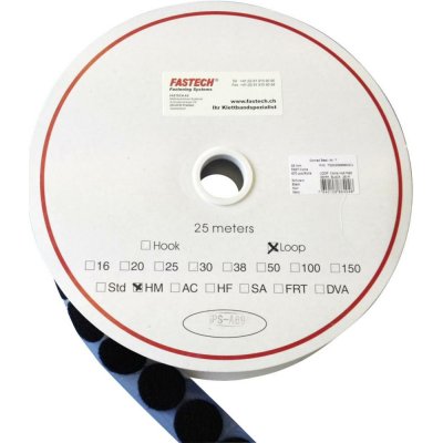 FASTECH® kulatý suchý zip zalepení hotmelt flaušová část (Ø) 20 mm černá 5 m – Hledejceny.cz