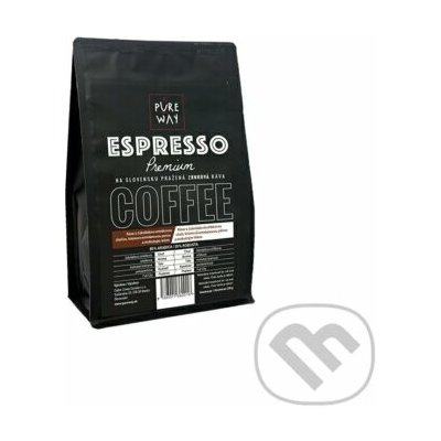 Pure Way Espresso premium zrnková 0,2 kg – Hledejceny.cz