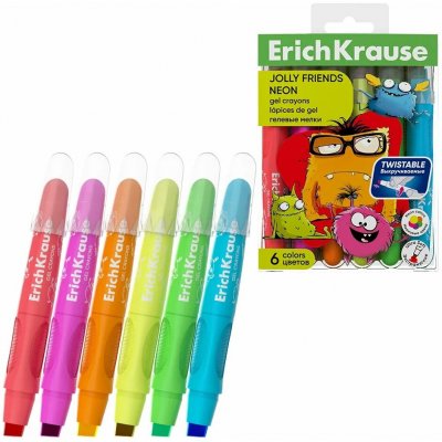 ErichKrause Jolly Friends neon gelové 6 barev – Hledejceny.cz