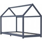 PETROMILA Rám dětské postele šedý masivní borové dřevo – Sleviste.cz