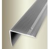 Podlahová lišta Küberit Schodová lišta stříbro 530 F4 55x70 mm 2,5 m