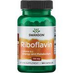 Swanson Riboflavin Vitamín B-2 100 mg 100 kapslí – Hledejceny.cz