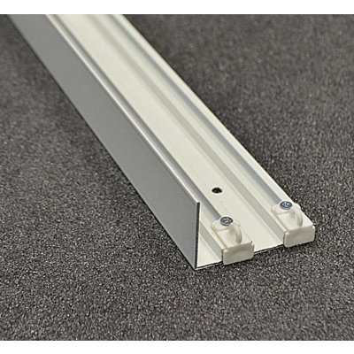 Venda kolejnicová garnýž hliníková komplet Duo 094 bila 100 cm – Zbozi.Blesk.cz