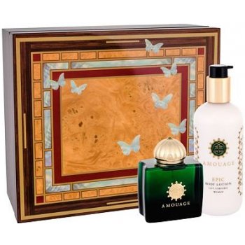 Amouage Epic EDP 100 ml + tělové mléko 300 ml dárková sada