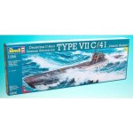 Revell Atlantic Deutsches U-Boot TYPE VII C/41 Version 05100 1:144 – Hledejceny.cz