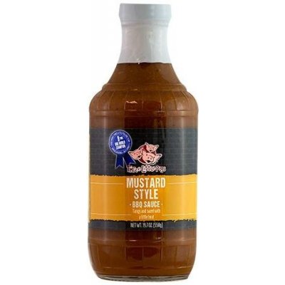 Three Little Pigs Mustard Style, BBQ omáčka 558 g