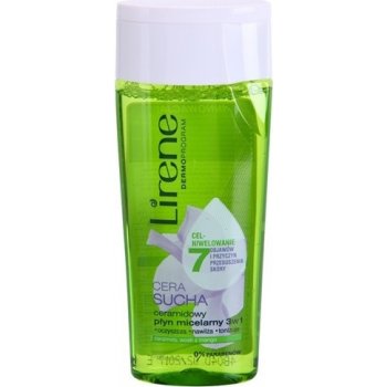 Lirene Dry Skin micelární čistící voda 3 v 1 200 ml