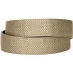 Pásek Kore Essentials kožený nylon tan – Zboží Dáma