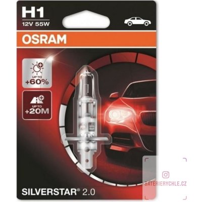 Osram Night Breaker Unlimited H1 12V 55W P14,5s 1ks