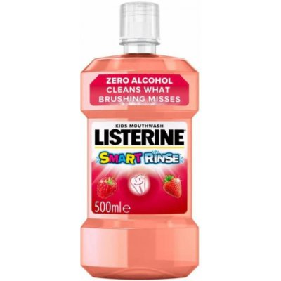 Listerine Voda ústní Smart Rinse Mild Berry 500 ml – Sleviste.cz