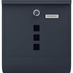 monzana® Poštovní schránka 30,5x10x33,5cm | antracit – Hledejceny.cz