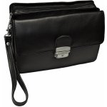 Pánská kožená etue s držadlem Tom 1001/60 černá – Zboží Dáma