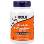 NOW Acetyl-L-Carnitine 500 mg 100 kapslí – Hledejceny.cz