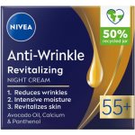 Nivea Anti-Wrinkle Revitalizing Night cream noční krém na všechny typy pleti 50 ml – Zbozi.Blesk.cz