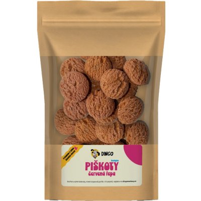 DINGO piškoty s červenou řepou bezlepkové 250 g – Hledejceny.cz
