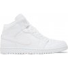 Skate boty Nike Air Jordan 1 Mid Triple White 554725-662