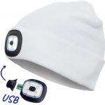 Cerva DEEL LED lampa čepice bílá – Zboží Dáma