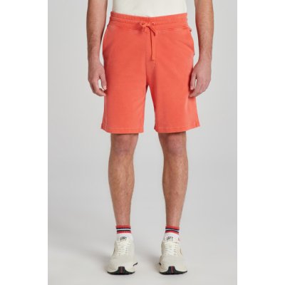 Gant teplákové šortky SUNFADED SHORTS oranžová