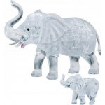 HCM KINZEL 3D Crystal puzzle Slon s mládětem 46 ks – Hledejceny.cz