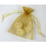 Dárkový pytlíček monofilový 17x24cm - zlatý – Zboží Dáma Dárkový pytlíček monofilový 17x24cm - zlatý – Zboží Dáma