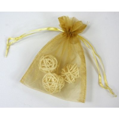 Dárkový pytlíček monofilový 17x24cm - zlatý – Zboží Dáma Dárkový pytlíček monofilový 17x24cm - zlatý – Zboží Dáma