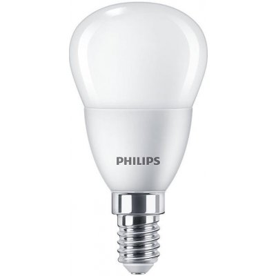 Philips LED žárovka LED E14 7W = 60W 830lm 4000K Neutrální bílá Koule – Hledejceny.cz