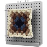 Pro Háčkování Vypínací podložka na čtverce – verze V2 – 17,5 cm – Šedostříbrná – Hledejceny.cz