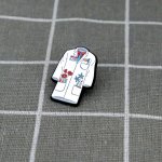Pinarna Laboratorní plášť s kytičkami – Hledejceny.cz