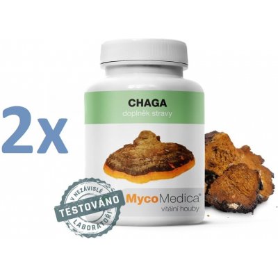 MycoMedica Chaga 2 x 90 kapslí – Zboží Mobilmania