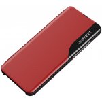 Pouzdro Efecto Elegantní Eco Leather View s flipovým krytem a funkcí stojánku Xiaomi Redmi Note 11 Pro+ 5G / 11 Pro 5G / Mi11i HyperCharge / Poco X4 NFC 5G červené – Zbozi.Blesk.cz