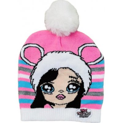 Eplusm Čepice NA NA NA Surprise s bambulkou Růžová – Sleviste.cz